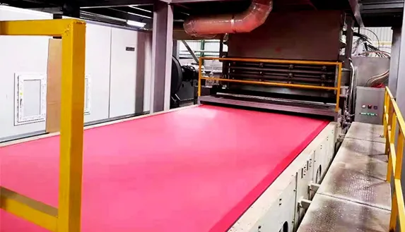 Los clientes paquistaníes han logrado resultados ideales después de usar las correas de malla no tejida de Yiheng